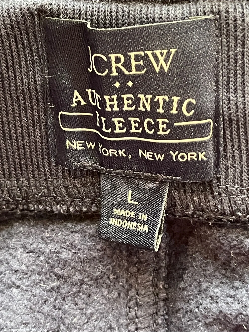 J. Crew Dark Navy Drawstring Joggers